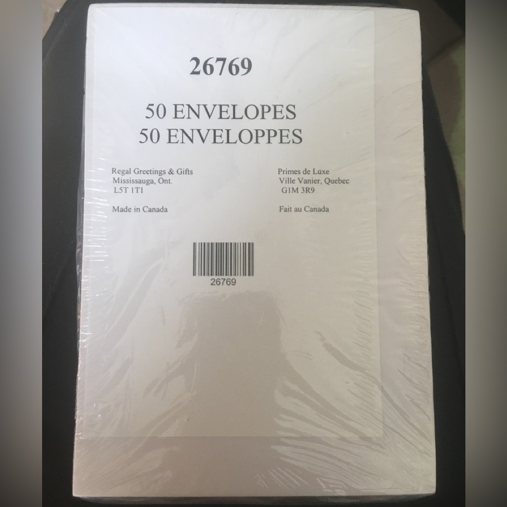 Premium White A7 Envelopes 50 Count 5.25x7.25 Invitation Mailers